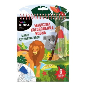 KOLOROWANKA MAGICZNA WODNA ZWIERZĘTA KIDEA