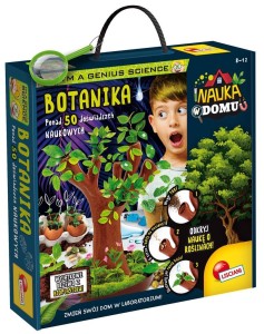 MAŁY GENIUSZ - NAUKA W DOMU BOTANIKA, LISCIANI
