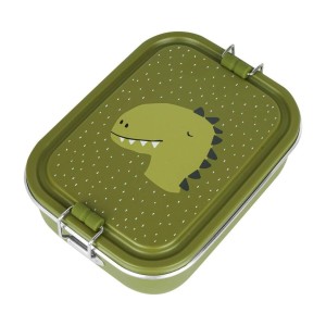 LUNCH BOX STALOWY MAŁY DINOZAUR