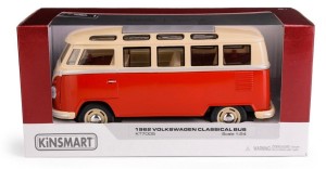 KT 7 VW CLASSICAL BUS CZERWONY KT7005W, KINSMART