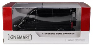 MERCEDES-BENZ SPRINTER BLACK, KINSMART