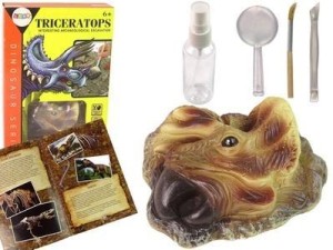 WYKOPALISKA TRICERATOPS, LEANTOYS