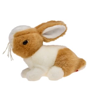 KRÓLICZEK BRĄZOWO-BIAŁY 16CM, BEPPE