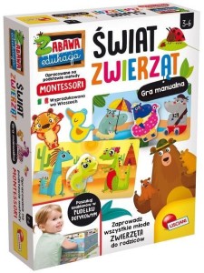 MONTESSORI ŚWIAT ZWIERZĄT, LISCIANI