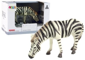 DUŻA FIGURKA KOLEKCJONERSKA ZEBRA, LEANTOYS