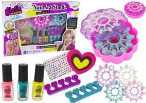 ZESTAW DO STYLIZACJI PAZNOKCI DLA DZIECI, LEANTOYS