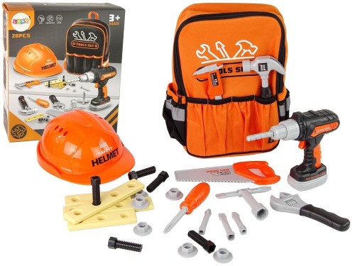 Zestaw majsterkowicza w plecaku, Leantoys