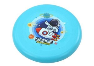 LATAJĄCY DYSK FRISBEE 20 CM KOSMONAUTA, LEANTOYS