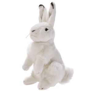 ZAJĄC SIEDZĄCY BIAŁY 25CM, BEPPE