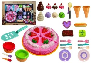 SŁODKOŚCI DO ZABAWY W CUKIERNIĘ, LEANTOYS