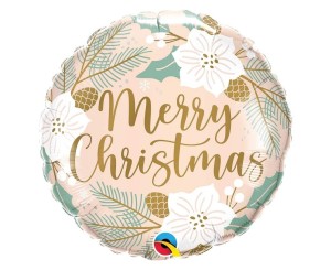 BALON FOLIOWY MERRY CHRISTMAS 45CM