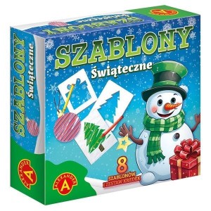 SZABLONY ŚWIĄTECZNE - BAŁWANEK ALEX
