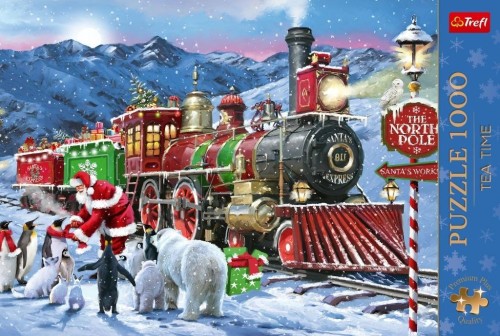 Puzzle 1000 XMAS Tea Time TREFL, Trefl