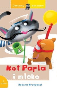 CZYTAMY BEZ MAMY. KOT PAPLA I MLEKO