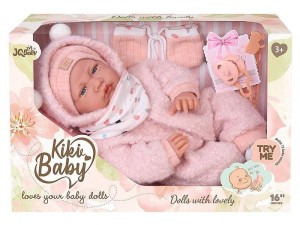 LALKA BOBAS Z DŹWIĘKIEM 40CM, ADAR