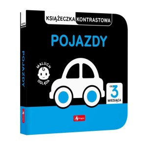 POJAZDY - KSIĄŻKA KONTRASTOWA, MACIEJ PIEDA