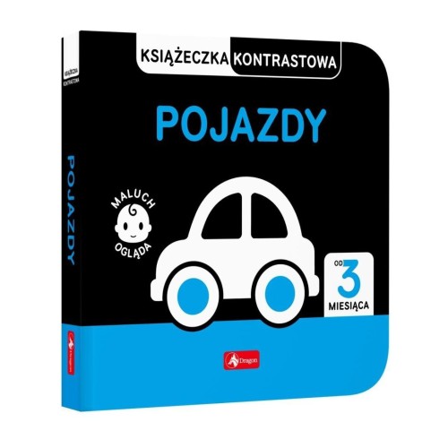 Pojazdy - książka kontrastowa, Maciej Pieda