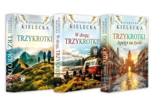 PAKIET: TRZYKROTKI T.1-3, KATARZYNA KIELECKA