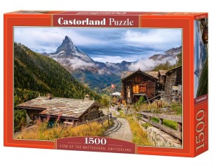 PUZZLE 1500 VIEW OF THE MATTERHORN CASTOR