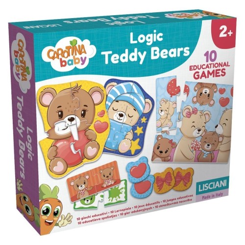 Carotina Baby Logic Teddy Bears, Lisciani