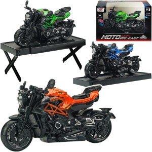 MOTOCYKL METALOWY NAPĘD PULL BACK, TRIFOX
