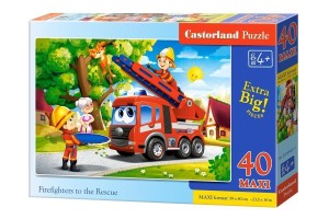 PUZZLE 40 FIREFIGHTERS TO THE RESCUE CASTOR