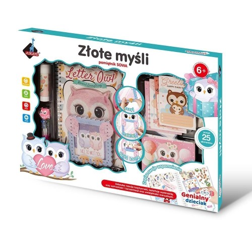 Genialny Dzieciak. Złote myśli pamiętnik - Sowa