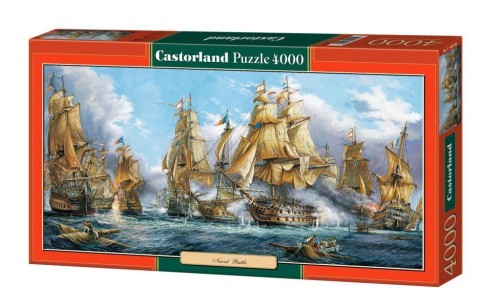 Puzzle 4000 Naval Battle CASTOR, Castorland