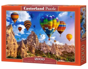 PUZZLE 2000 COLORFUL BALLOONS, CAPPADOCIA CASTOR