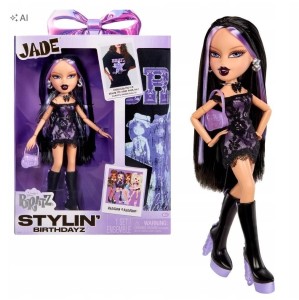 BRATZ STYLIN BIRTHDAYZ DOLL - JADE + T-SHIRT, MGA