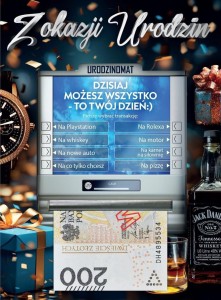 KARNET GRANDE MONEY URODZINY