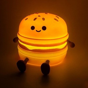 LAMPKA NOCNA FOODIEMALS W KSZTAŁCIE HAMBURGERA