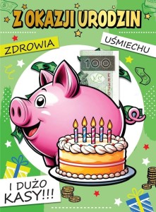 KARNET GRANDE MONEY URODZINY