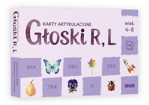 Karty artykulacyjne. Głoski R, L