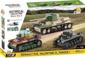 HISTORICAL COLLECTION RENAULT R35,VALENTINE IX ..
