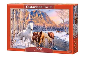 PUZZLE 500 WINTER MELT CASTOR, CASTORLAND