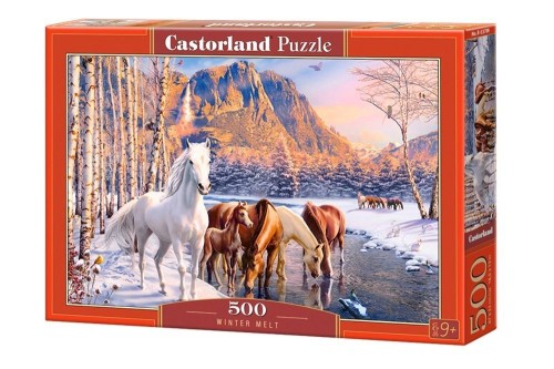 Puzzle 500 Winter Melt CASTOR, Castorland