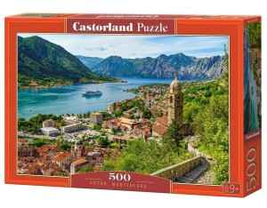 PUZZLE 500 KOTOR, MONTENEGRO CASTOR, CASTORLAND