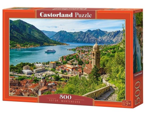 Puzzle 500 Kotor, Montenegro CASTOR, Castorland