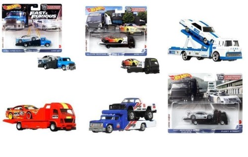 Hot Wheels 50 rocznica Pojazdy Premium (4szt)