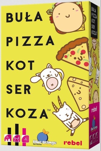Buła, Pizza, Kot, Ser, Koza REBEL, Rebel