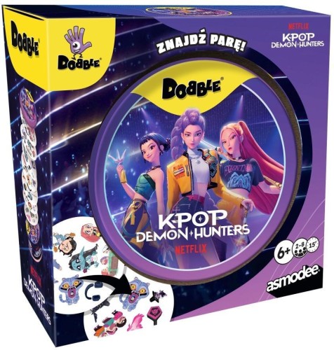 Dobble K-Pop Demon Hunters REBEL, Rebel