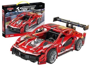 KLOCKI 488EL MODEL AUTA 1:18, ADAR