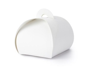 PUDEŁECZKA BIAŁE 6X6X5,5CM 10SZT