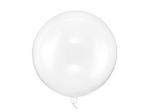 BALON BUBBLE TRANSPARENTNY 60CM