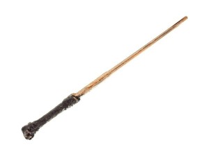 RÓŻDŻKA CZARODZIEJA BRĄZOWA 43CM