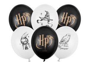 BALONY STRONG HARRY POTTER Z NADRUKIEM 6SZT
