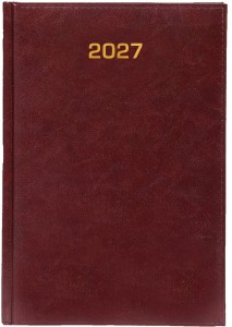 KALENDARZ 2027 TYGODNIOWY B5 BALADEK BORDO