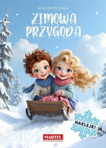 ZIMOWA PRZYGODA Z NAKLEJKAMI, KLAUDIA JĘDRYSIAK