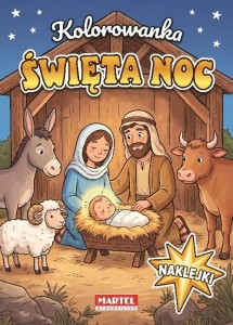 ŚWIĘTA NOC Z NAKLEJKAMI, PRACA ZBIOROWA